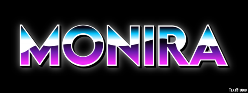 Monira Text effect
