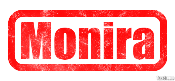 Monira テキスト効果