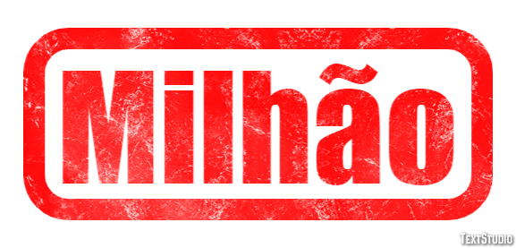 Milhão Efeito do texto