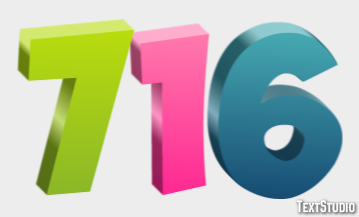 716 Text Effect
