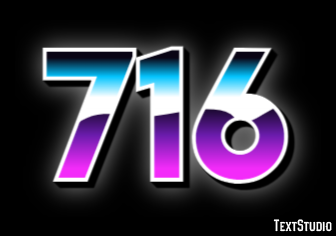 716 Text Effect