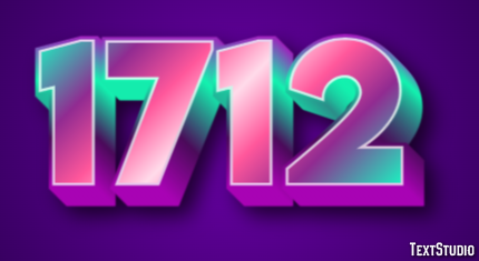 1712 Texteffekt