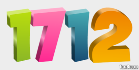 1712 Metin Efekti