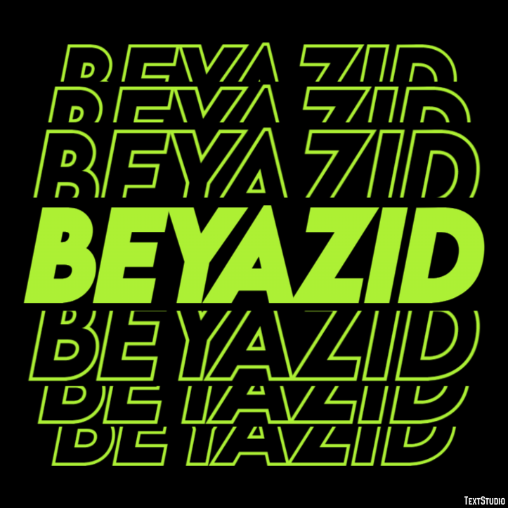 Beyazid Tekst Effect