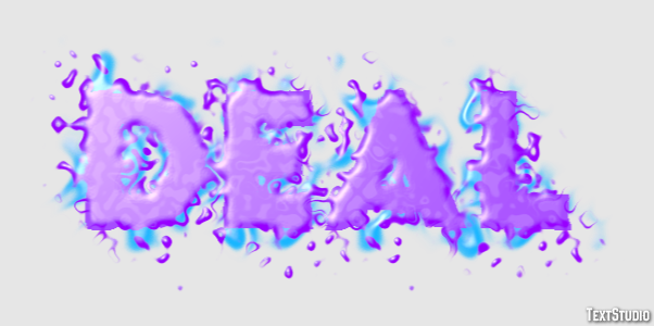 Deal Text effect