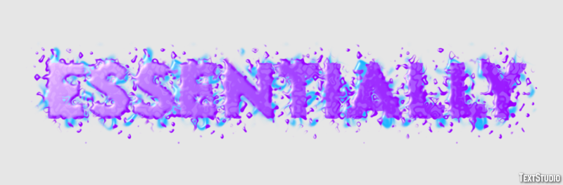 Essentially Text Effect