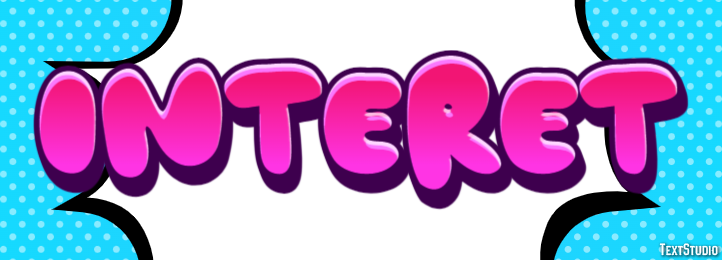 Intérêt Effet de texte