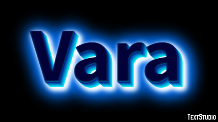 Vara Efeito de texto