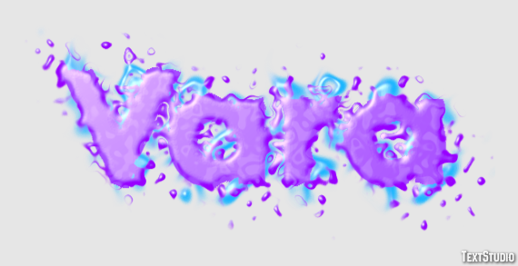 Vara Text effect