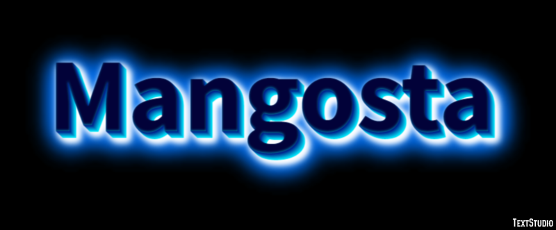 Mangosta Efecto de Texto