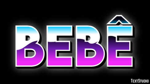 Bebê Efecto de Texto