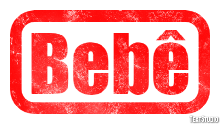 Bebê Efecto de Texto