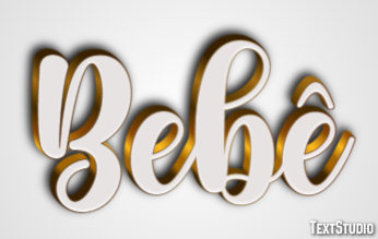 Bebê Efecto de Texto