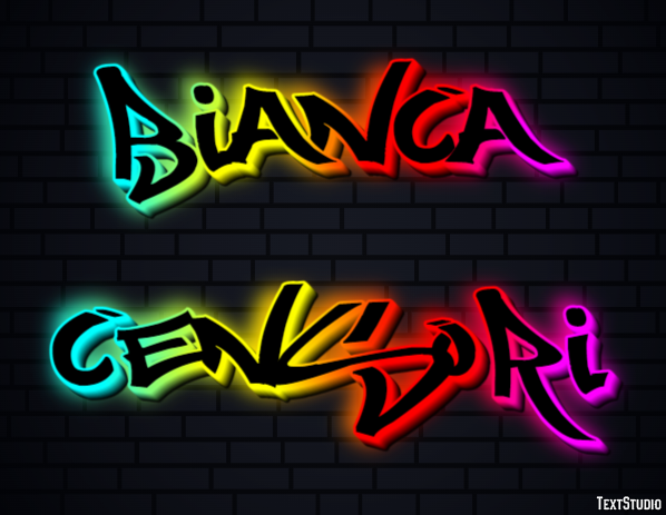 Bianca Censori Efekt tekstowy