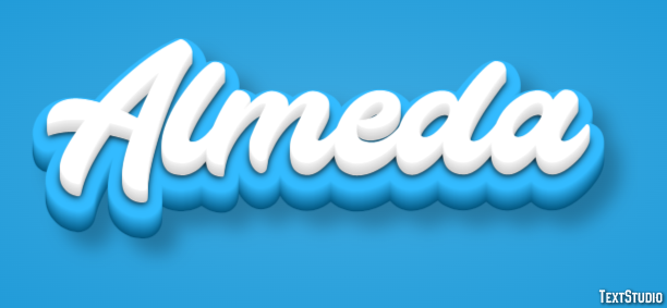 Almeda Text Effect