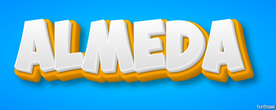 Almeda Text Effect