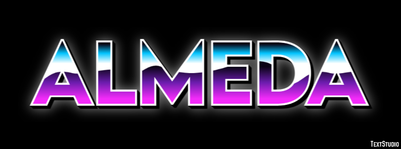 Almeda Text effect
