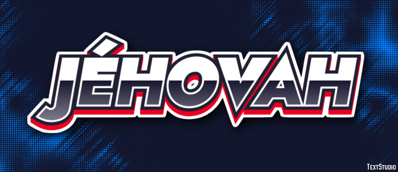 Jéhovah Text Effect