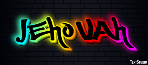 Jéhovah Text Effect