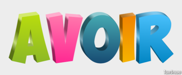 Avoir Effet de Texte