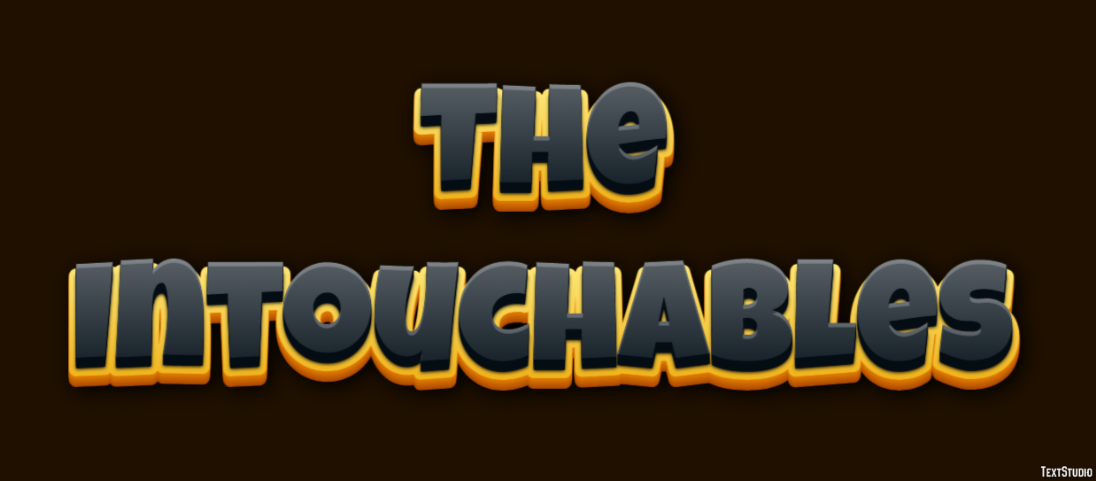The Intouchables Efecto de Texto