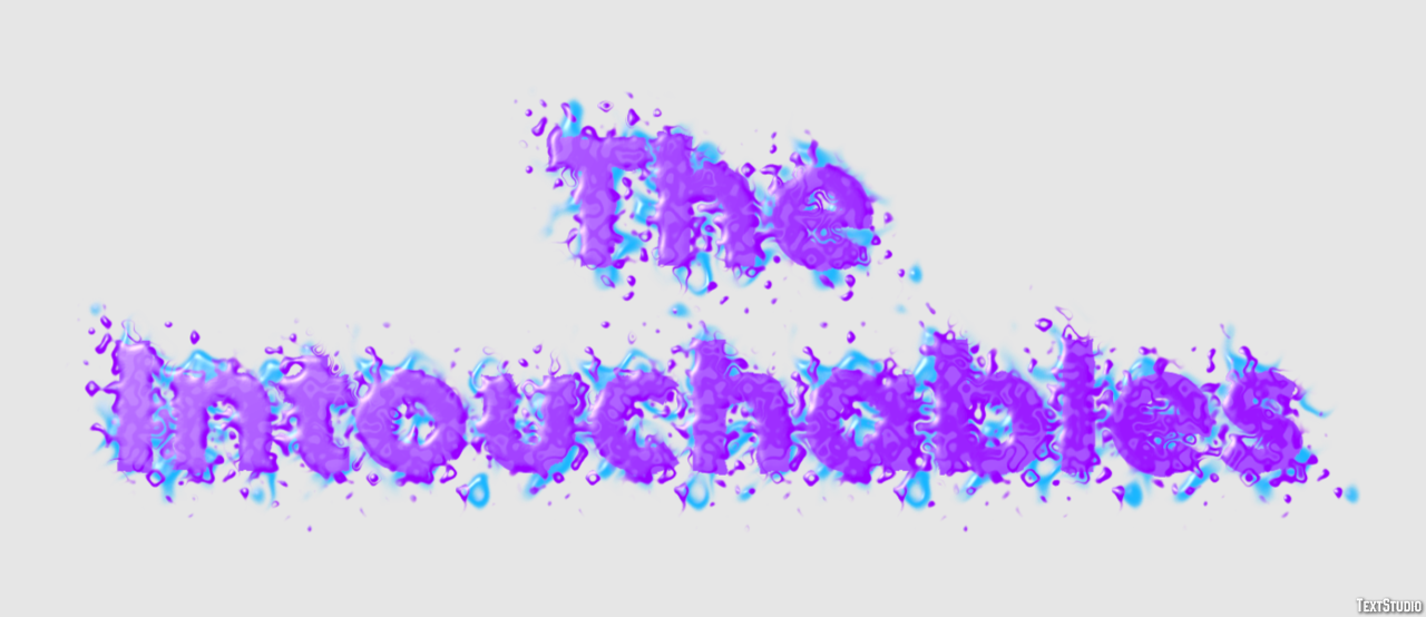 The Intouchables Text Effect