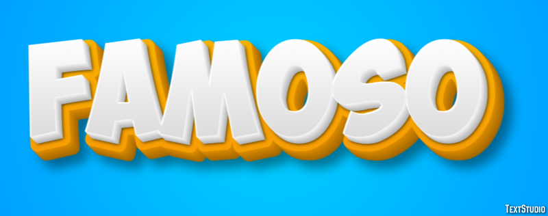 Famoso Text Effect
