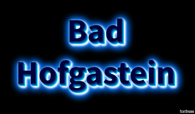 Bad Hofgastein Effetto testo
