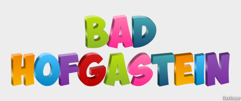 Bad Hofgastein Effetto testo