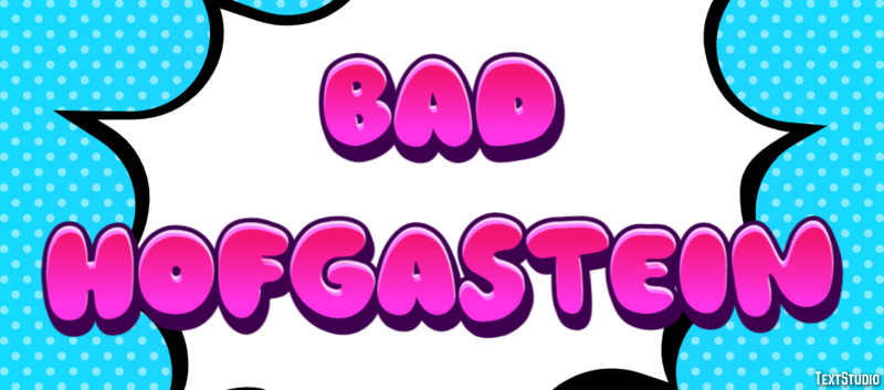 Bad Hofgastein Efekt tekstowy