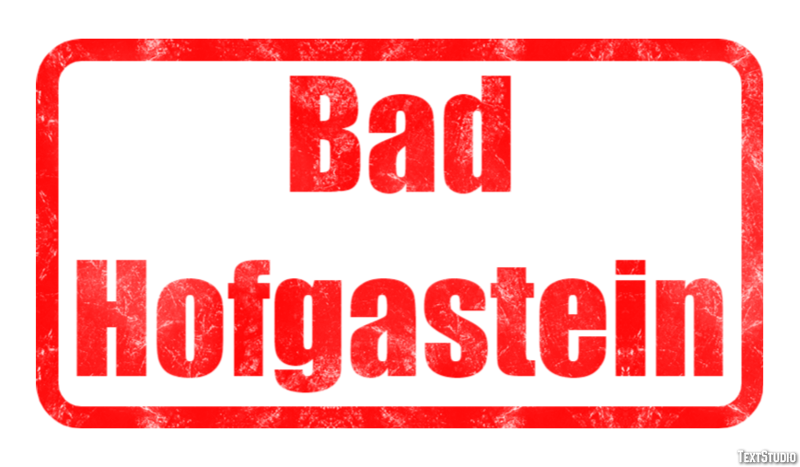 Bad Hofgastein Effetto testo