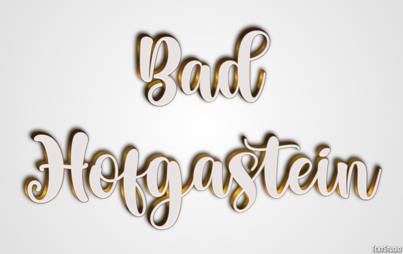 Bad Hofgastein Metin Efekti