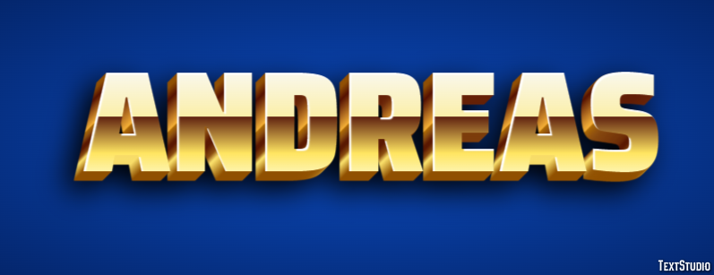Andreas Text Effect