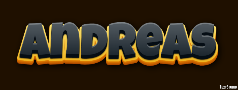 Andreas Text Effect