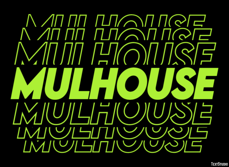 Mulhouse Efekt tekstowy