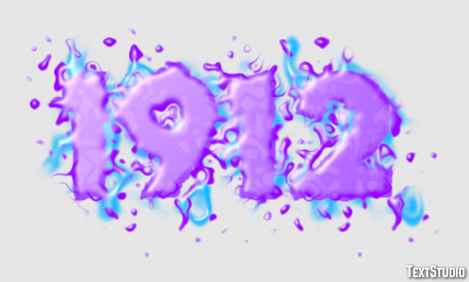 1912 Text Effect