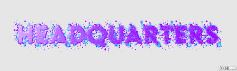 Headquarters Text Effect