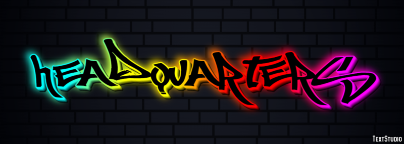 Headquarters Text Effect