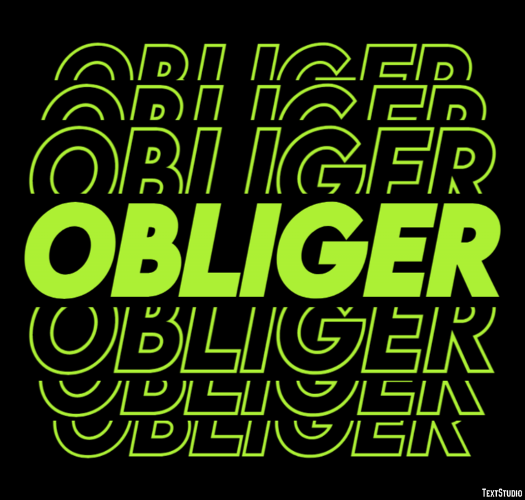 Obliger Efecto de Texto