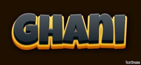 Ghani Text effect