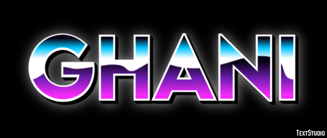 Ghani Text effect