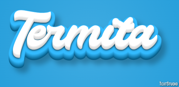 Termita Efecto de texto