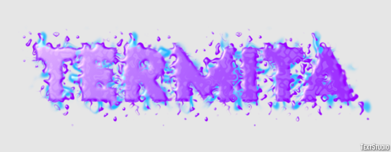 Termita Efecto de texto