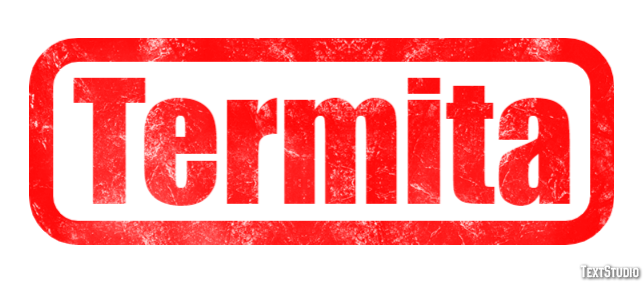 Termita Efecto de texto