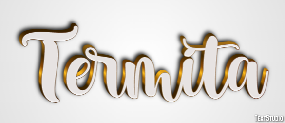 Termita Efecto de texto