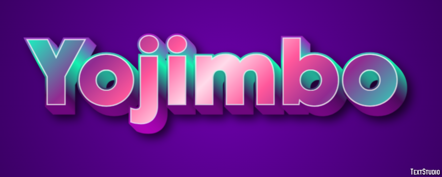 Yojimbo Text Effect