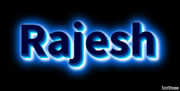 Rajesh Effetto testo