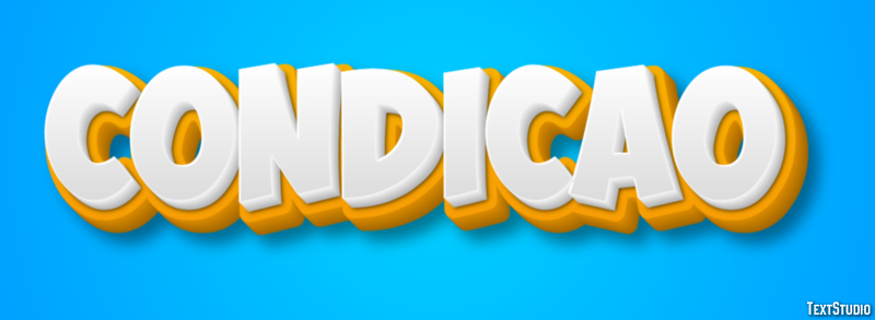 Condição Text effect