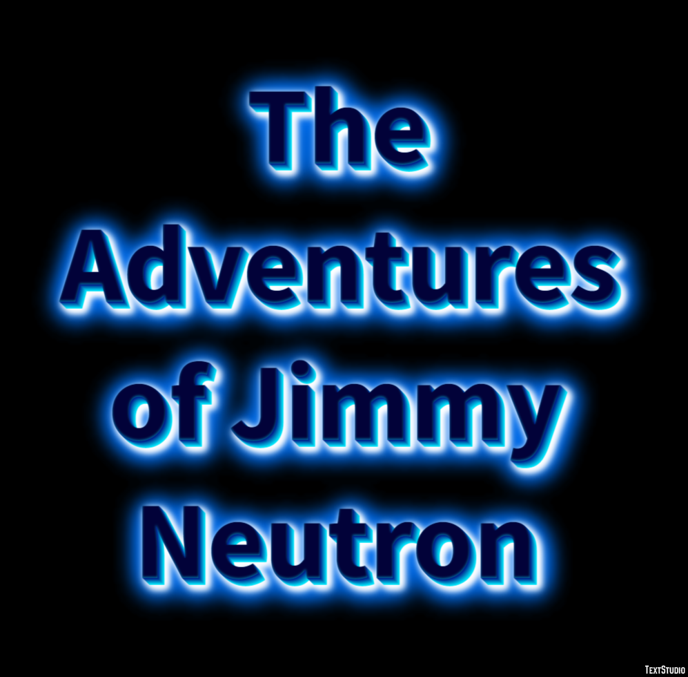 The Adventures of Jimmy Neutron Effet de Texte