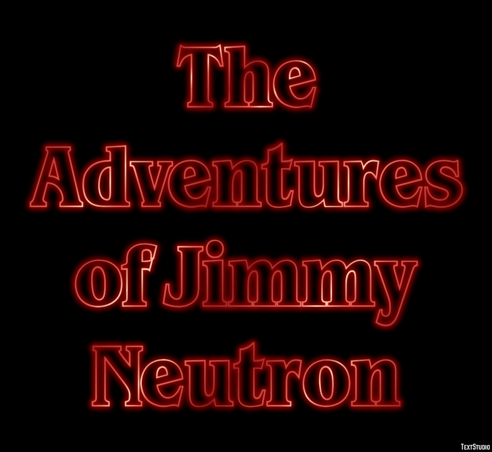 The Adventures of Jimmy Neutron Texteffekt